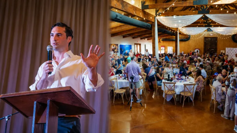 Gill Warns Denton GOP On Sharia, Far-Left Democrats, November Stakes