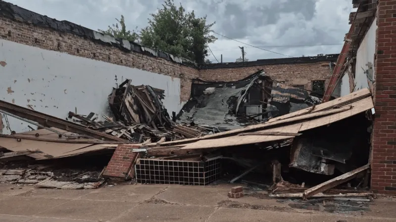 Massive '40-foot trees' ripped from the ground as severe weather hits the Big Country