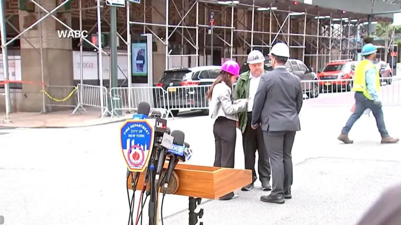 LIVE: KTXS YouTube: Presser on evacuations at Manhattan high-rise