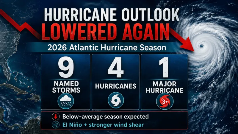 El Nio shuts down the Atlantic hurricane season