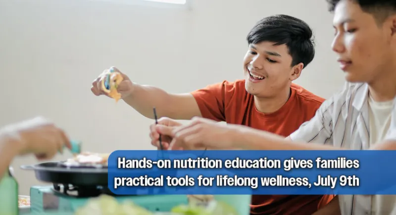 Dinner Tonight Jr. Empowers Families to Build Healthier Habits, July 9th