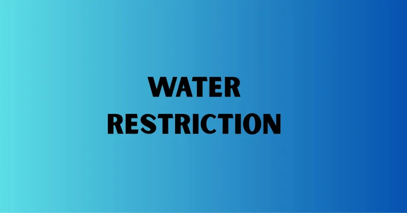 Walnut Creek, cities issue Stage 3 water restrictions