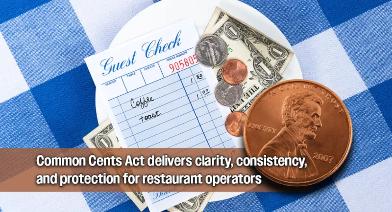 National Restaurant Association Applauds House Passage of Federal Rounding Legislation