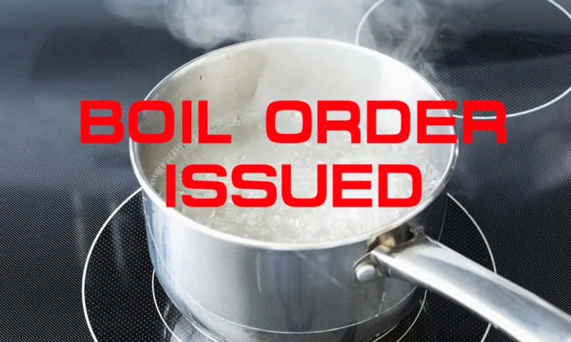 Boil order issued