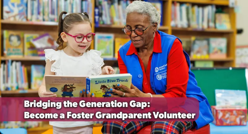 Foster Grandparent Program Launches Recruitment Drive for Child Mentors