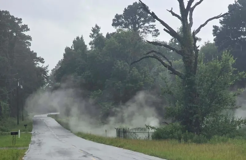 Weekend gas leak lingers dangerously due to damp weather