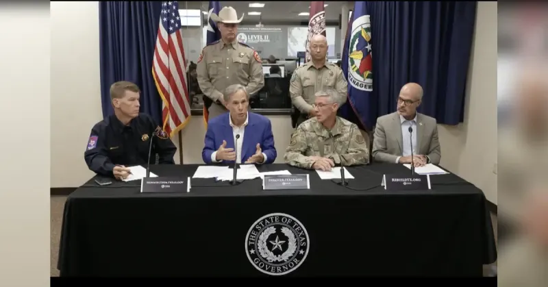 Governor speaks rainfall, floods in Uvalde
