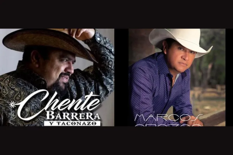 Marcos Orosco and Chente Barrera Will Be Performing in Victoria