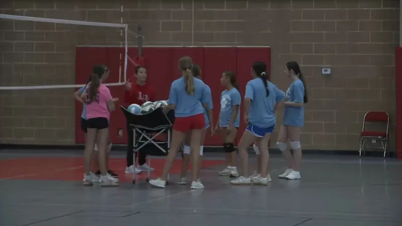 Lumberton volleyball coach Emma Benson likes talent, work ethic at Lady Raiders camp
