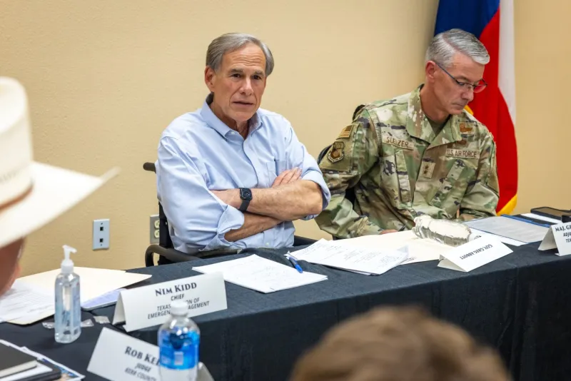 Governor Abbott Surveys Flood-Damaged Areas, Provides Update On Texas' Severe Weather Response