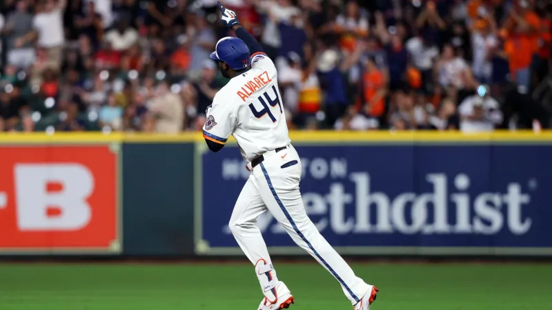 Pea's grand slam, Alvarez's 2 homers power Astros to 8-5 win over ...
