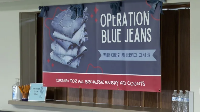 Operation Blue Jeans returns, providing free school clothes and supplies to local kids