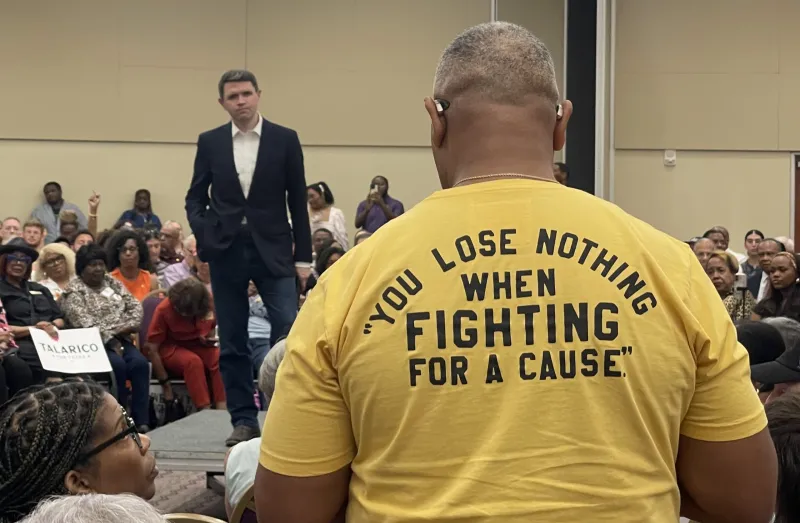 Earning the Enthusiasm: James Talarico pushes for Black voters