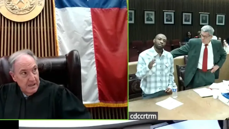 Murder defendant's puzzling third response when asked if he pleads guilty or not guilty