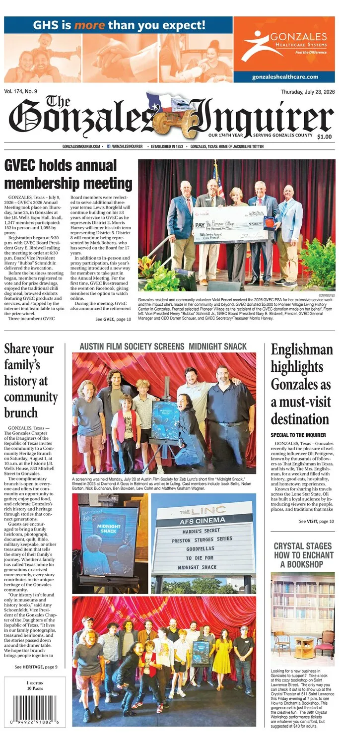 Thursday, July 23, 2026