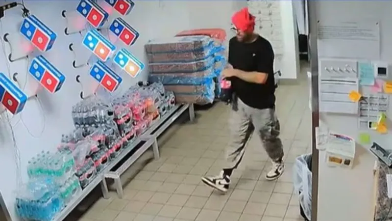 WATCH: Alleged soda theft