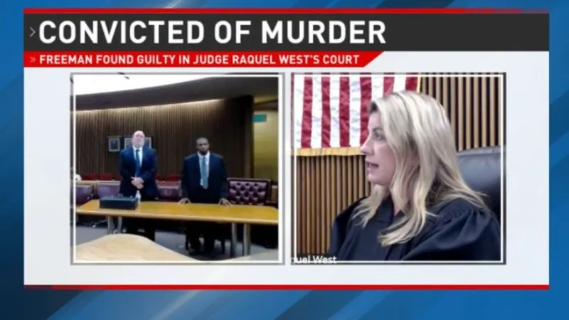 Jury in Judge Raquel West's court convicts defendant of murder in shooting death