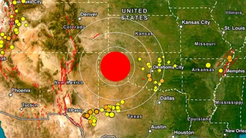 Magnitude 5.0 Earthquake Hits Texas Panhandle -- Strongest In Over A Century