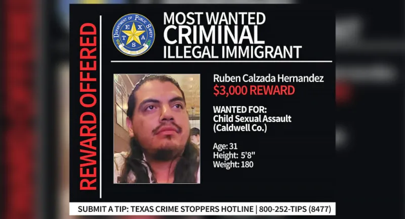 Mexican Man Wanted for Child Sexual Assault Added to Most Wanted List