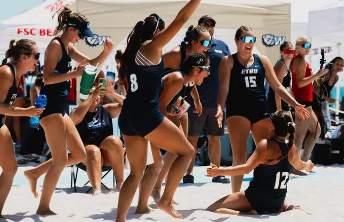 ACADEMICS | BVB | ETBU is AVCA D3 Beach Team Academic Champion