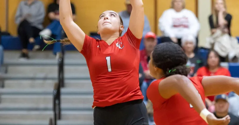 Canyon H.S. senior and Rutgers commit Logan Sanders shines in Texas All-Star volleyball game