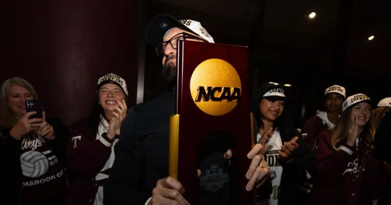 A&M volleyball to unveil national champions banner at Reed Arena on Aug. 28