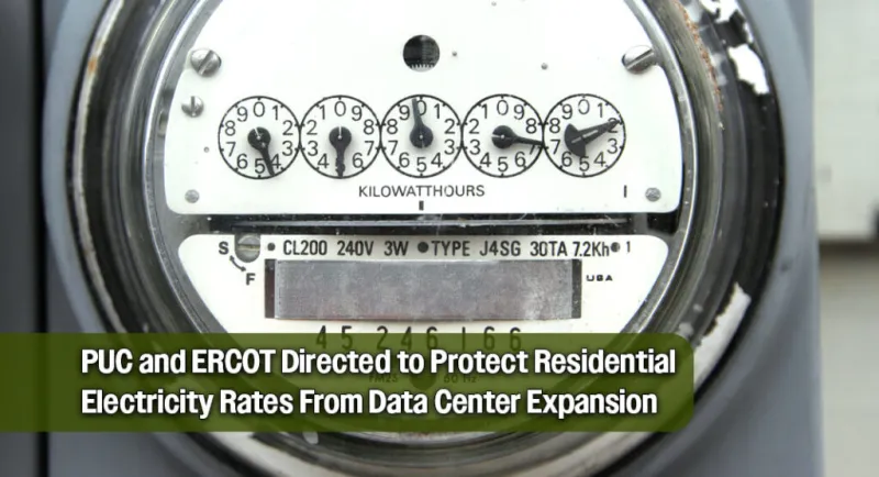 Gov. Abbott Orders State Regulators to Shield Texas Homeowners From Data Center Costs