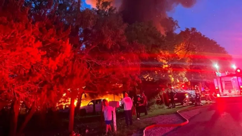 Lake Sweetwater home destroyed in overnight fire