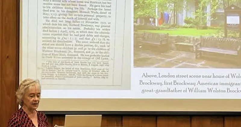 ACGS hears descendant of some in Revolutionary War