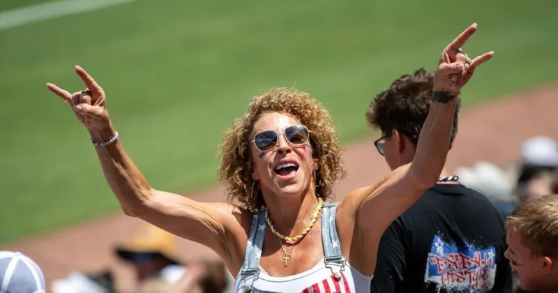 Several had fun at Davis Diamond, especially Fouts, the Utah Talons who won the AUSL title