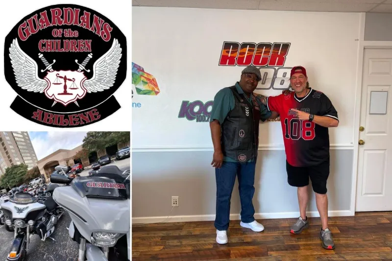 Bikers In Abilene Showing Up For Kids Who Need Someone In Their Corner