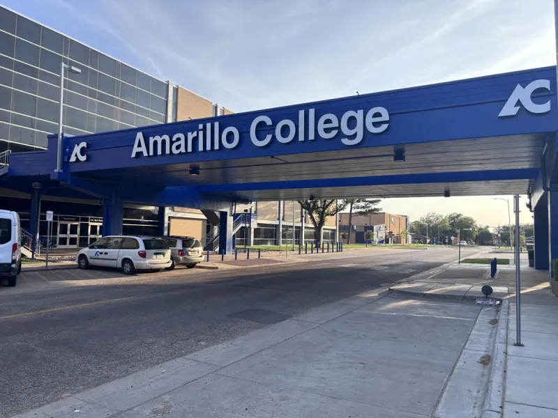 Amarillo College Chalk It Up Sidewalk Art Event