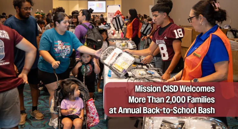 Mission CISD Back-to-School Bash Draws Huge Crowd