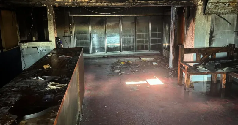 Fire heavily damages Clawdaddy's