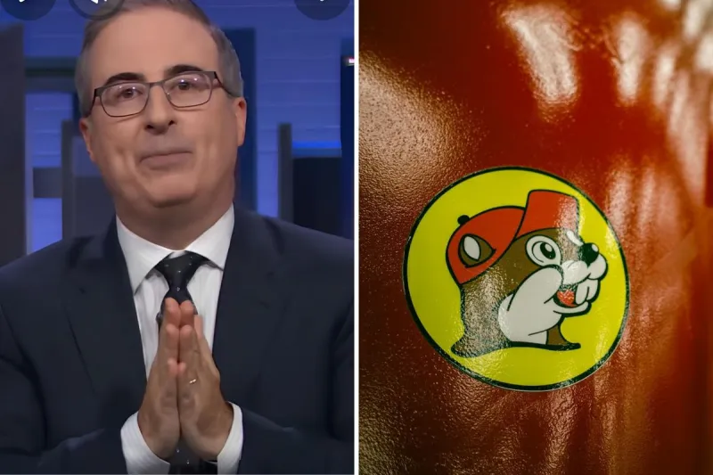 John Oliver Picks a Fight with Buc-ee's, Launches 'Buc-Off' Merch