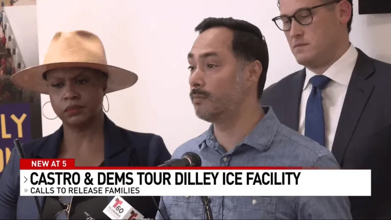 Doctors warn children at risk as Castro urges more Congress visits to Dilley facility