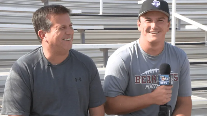 One last season: Hawley coach Mitch Ables and son Camden savor final season together