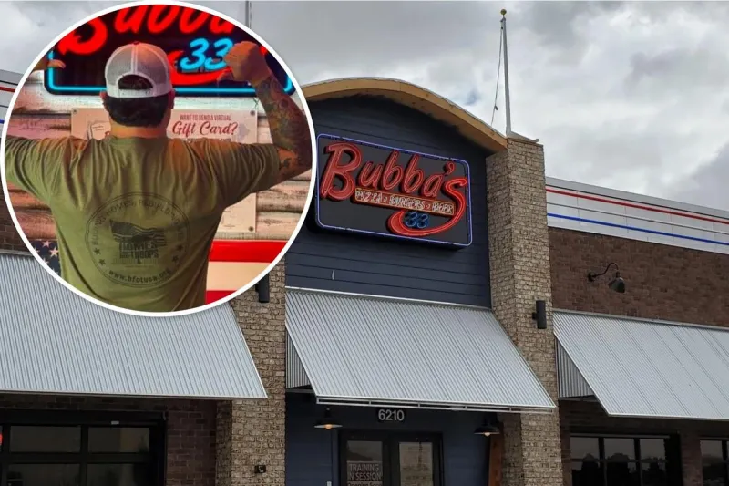 Bubba's 33 Manager Roof Bound Until Lubbock Raises $5K for Veterans