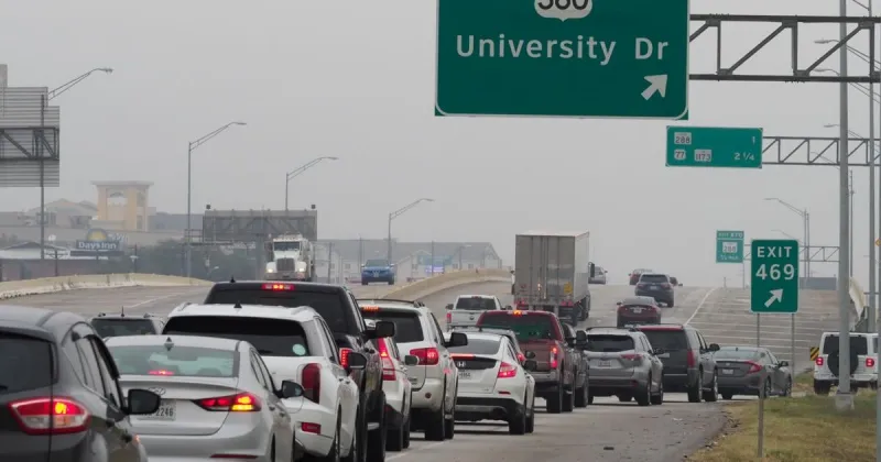 Northbound I-35 ramps at US 380 closed Thursday after butane fire
