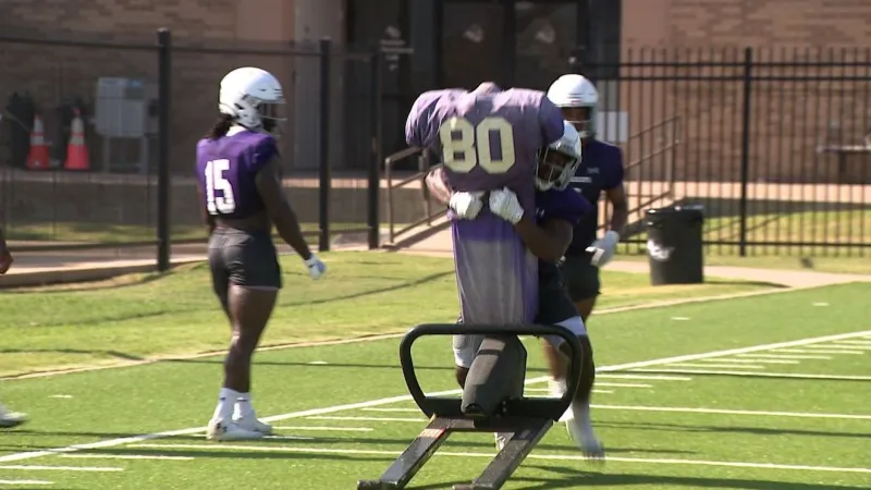Defending UAC champs push through West Texas heat during fall camp