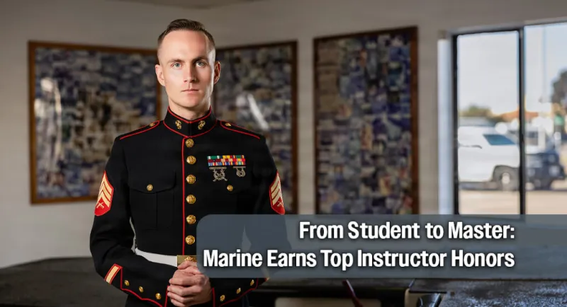 A Marine's Journey from Trainee to Instructor of the Year