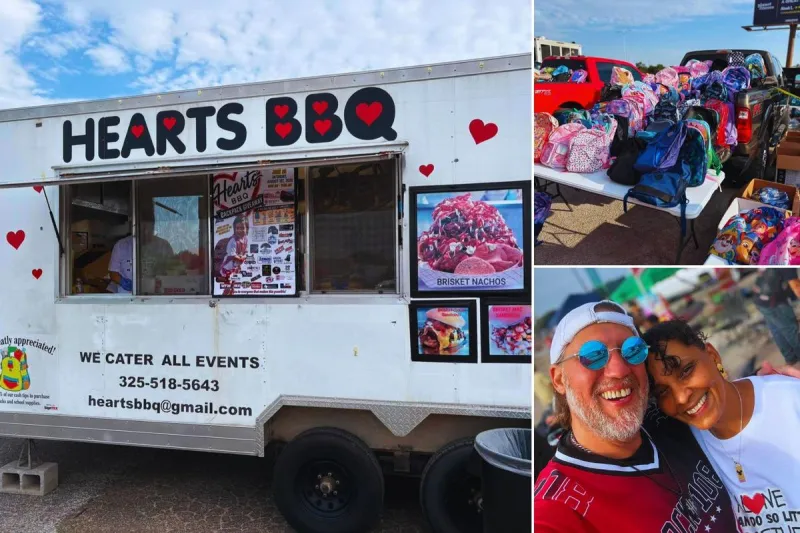 Hearts BBQ Backpack Giveaway Delivers More Than Backpacks to Abilene Families