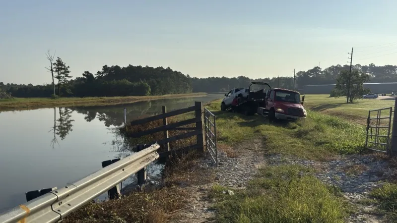 Beaumont police investigating after stolen pickup truck discovered in canal