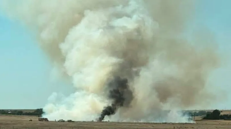 Texas County sheriff praises firefighters who saved homes after deadly Guymon plane crash