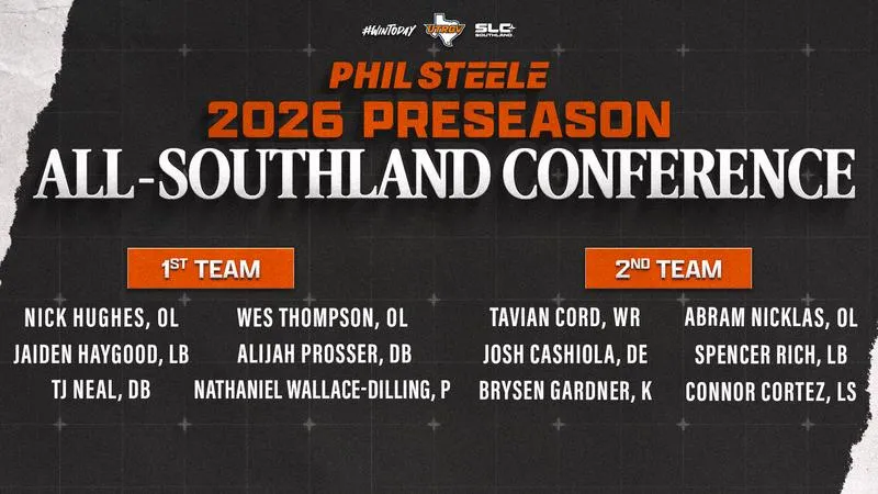 Football Places 12 on Phil Steele Preseason All-Conference Teams