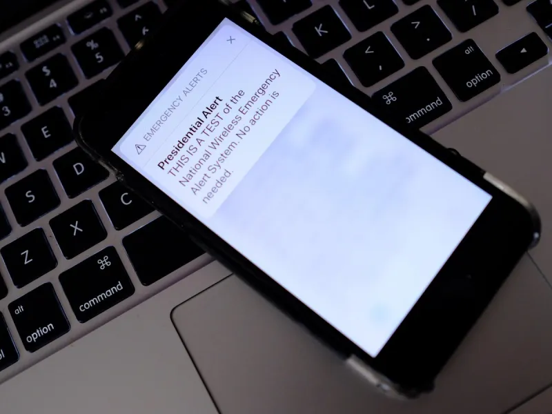 What Those Loud Cell Phone Alerts in Texas Really Mean