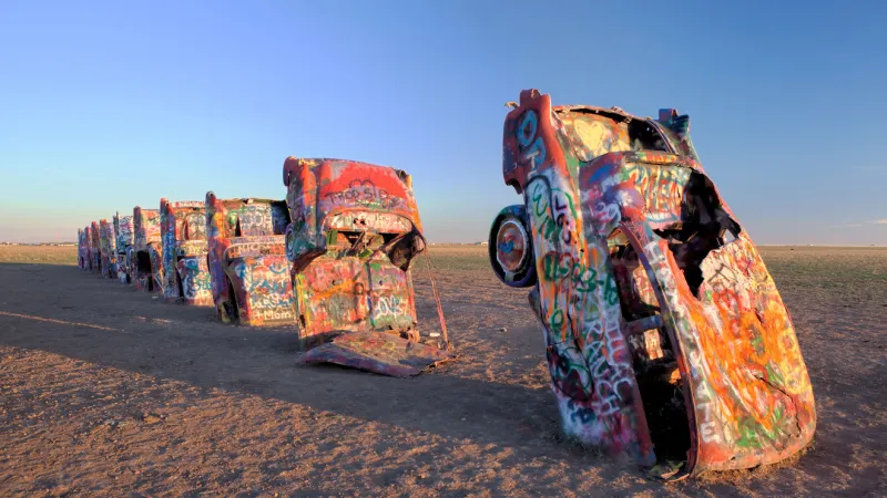 Cadillac Ranch ranked No. 3 among best U.S. roadside attractions for a 'playcation'