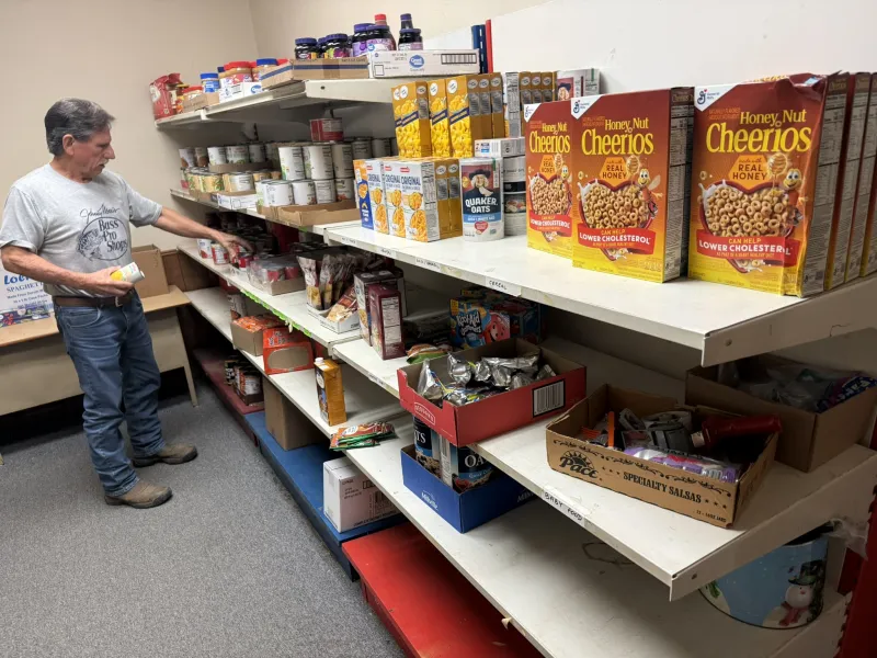 Shelves are bare, in need of fare for Manna House