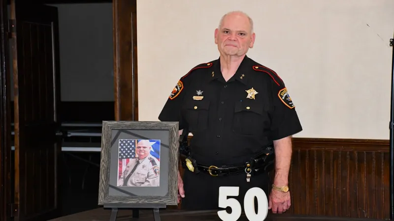 JAY PETRASH HONORED FOR 50 YEARS IN LAW ENFORCEMENT