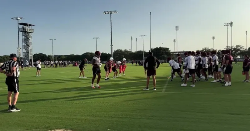 Watch: Highlights from Texas A&M football's first preseason practice